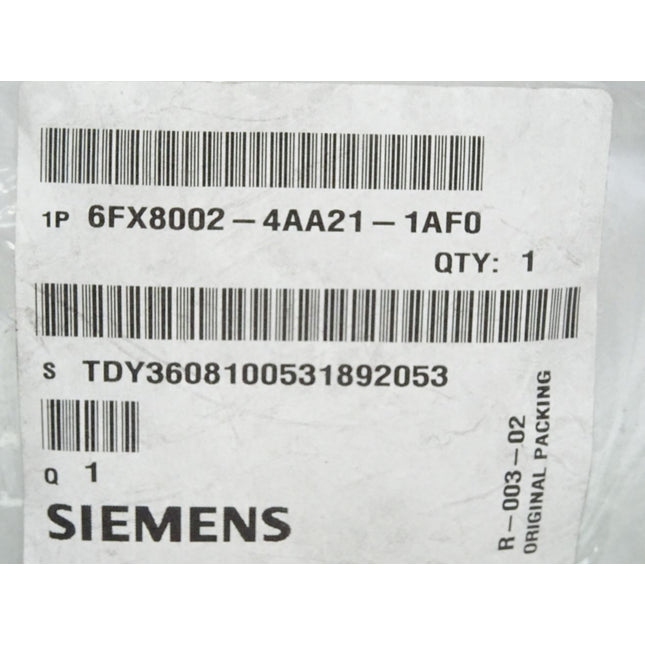 Siemens Signalleitung 6FX8002-4AA21-1AF0 MOTION-CONNECT 800PLUS / Neu OVP - Maranos.de