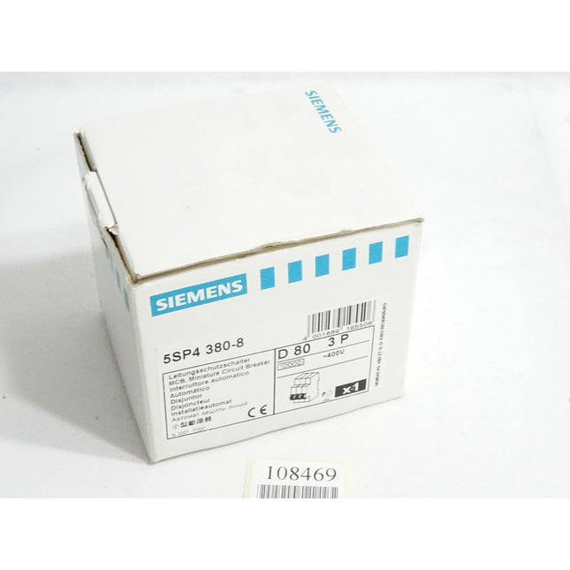 Siemens Leitungsschutzschalter 5SP4 380-8 5SP4380-8 / Neu OVP - Maranos.de