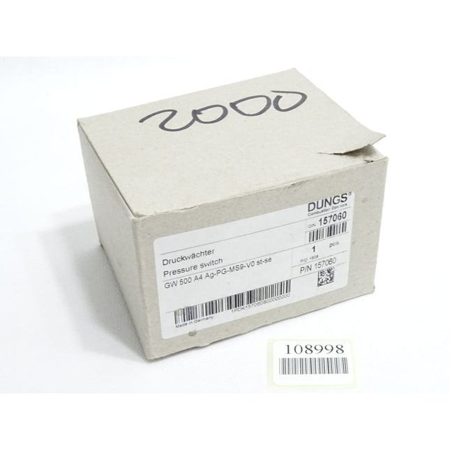 DUNGS Druckwächter 157050 GW500 GW 500 A4 Ag-PG-MS9-V0 st-se / Neu OVP - Maranos.de