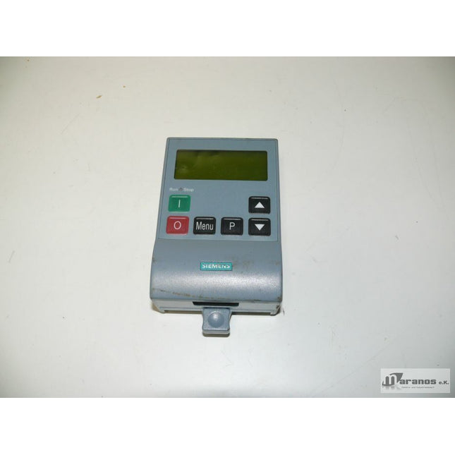 Siemens 6SE9590-0XX87-8BF0 OPe Bedienfeld Micromaster 6SE9 590-0XX87-8BF0 - Maranos.de