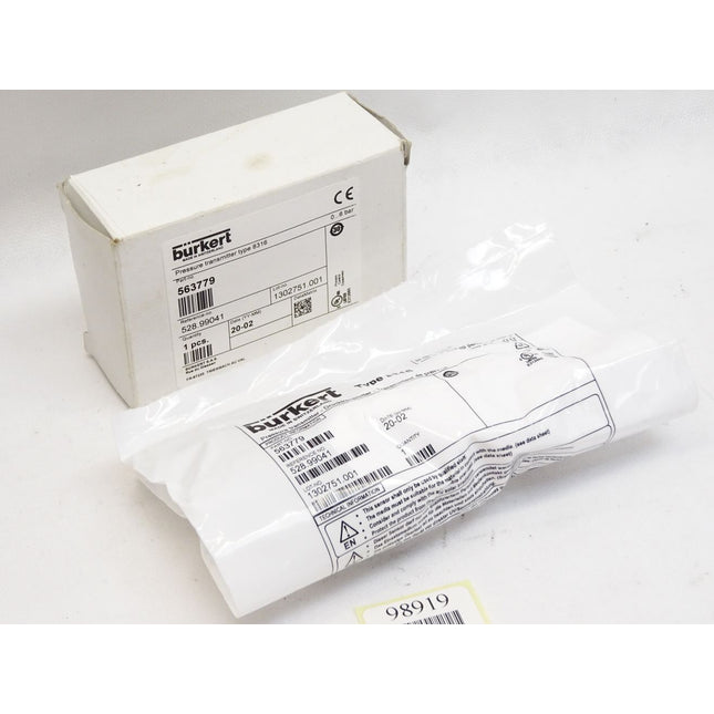Bürkert 8316 Drucktransmitter 563779 528.99041 / Neu OVP - Maranos.de