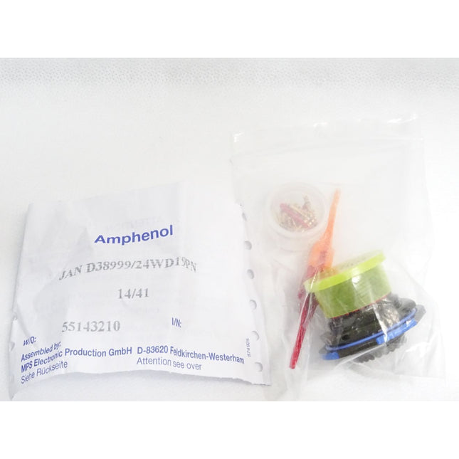 Amphenol Steckverbinder JAN D38999 24WD19PN D38999/24WD19PN / Neu OVP - Maranos.de