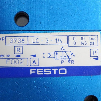 Festo 3738 LC-3-1/4 Grundventilkörper / Neu OVP - Maranos.de