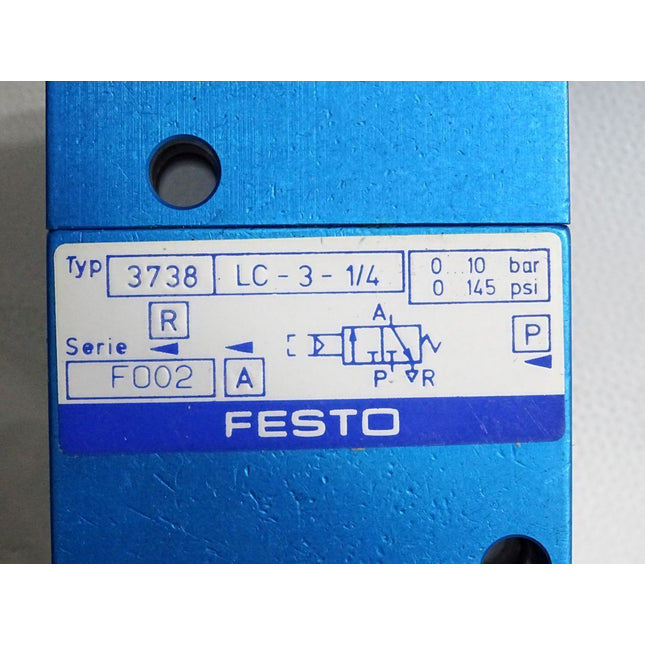 Festo 3738 LC-3-1/4 Grundventilkörper / Neu OVP - Maranos.de