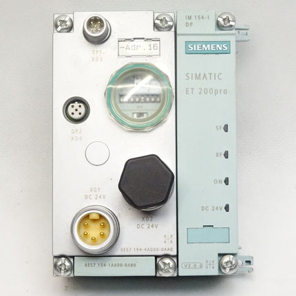 Siemens ET200pro 6ES7154-1AA00-0AB0 + 6ES7194-4AD00-0AA0 - Maranos.de