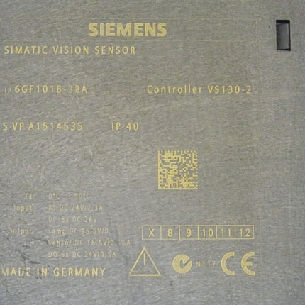 Siemens Simatic Vision Sensor VS130-2 / 6GF1018-3BA - Maranos.de