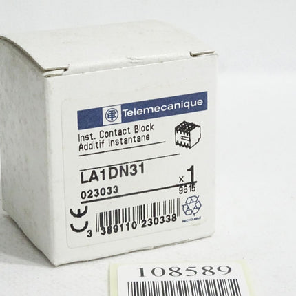 Telemecanique Hilfsschalterblock LA1DN31 023033 / Neu OVP - Maranos.de