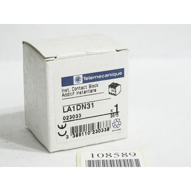 Telemecanique Hilfsschalterblock LA1DN31 023033 / Neu OVP - Maranos.de