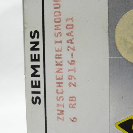 Siemens SIMOREG 6RB2910-2AA01 / 6RB2607-3MA01  + Bodenplatte - Maranos.de