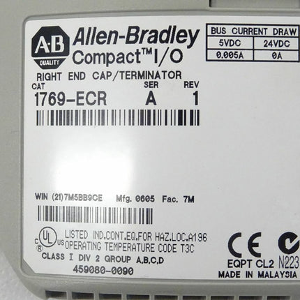 Allen-Bradley 1769-ECR Compact I/O - Maranos.de