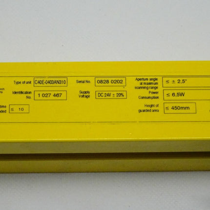 Sick C40E-0403AN310 elektr Lichtschranke EMPFÄNGER 1027467 / 24V / C 4000 - Maranos.de