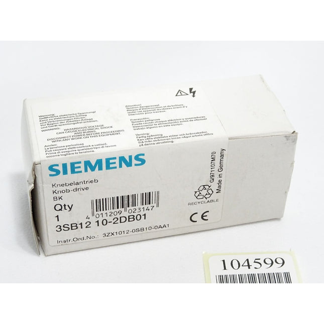 Siemens Knebelantrieb 3SB1210-2DB01 / Neu OVP - Maranos.de