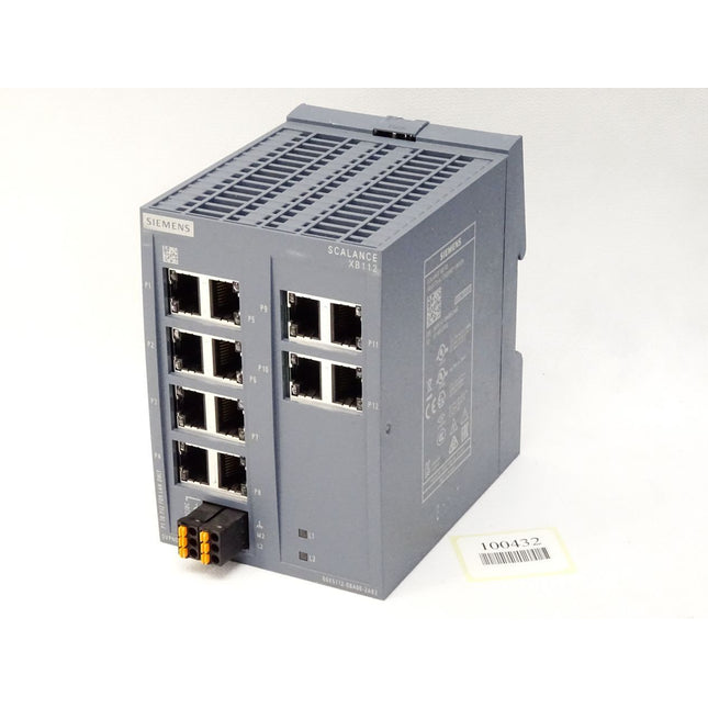 Siemens Scalance XB112 Ethernet Switch 6GK5112-0BA00-2AB2 6GK5 112-0BA00-2AB2 - Maranos.de