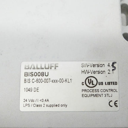 Balluff BIS008U BIS C-600-007-xxx-00-KL1 / Auswerteeinheit Prozessor - Maranos.de