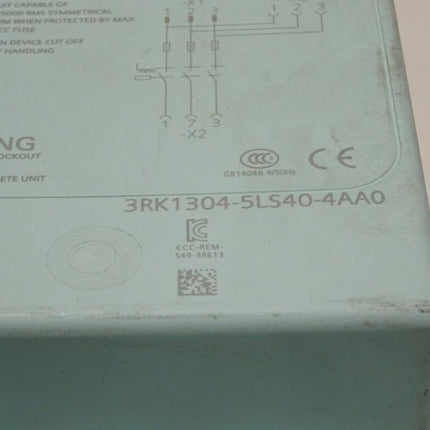 Siemens 3RK1304-5LS40-4AA0 Direktstarter Starter 3RK1 304-5LS40-4AA0 - Maranos.de