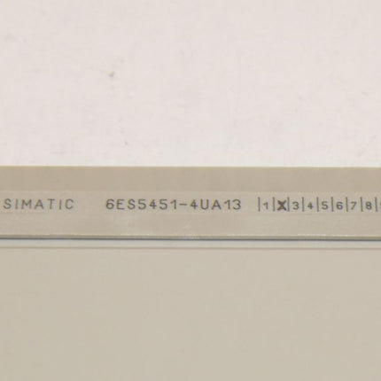 Siemens 6ES5451-4UA13 Simatic S5 6ES5 451-4UA13 E:02 NEU-OVP - Maranos.de