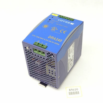 Lutze DRA240-24A / 722-781 / 722781 / Power Supply 24VDC - Maranos.de