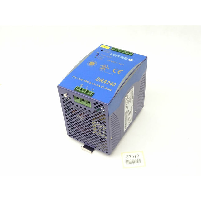 Lutze DRA240-24A / 722-781 / 722781 / Power Supply 24VDC - Maranos.de