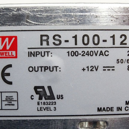 Mean Well MW RS-100-12 Netzteil - Maranos.de