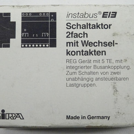 Gira 605 00 Schaltaktor 2-fach Instabus neu-OVP - Maranos.de