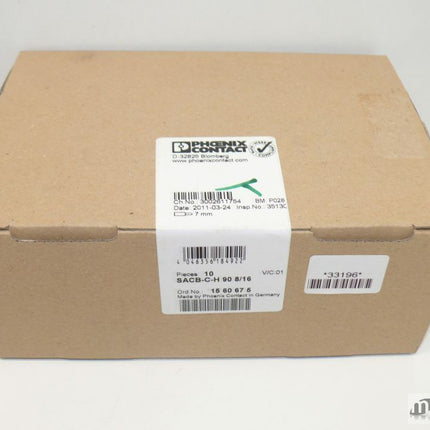 NEU-OVP Phoenix Contact SACB-C-H 90 8/16 Anschlusshaube 1560675 Versiegelt - Maranos.de