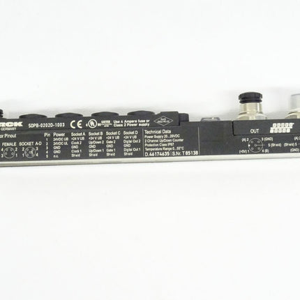 Turck SDPB-0202D-1003 Profibus-DP 2 Kanalzähler 24VDC 6824413 NEU - Maranos.de