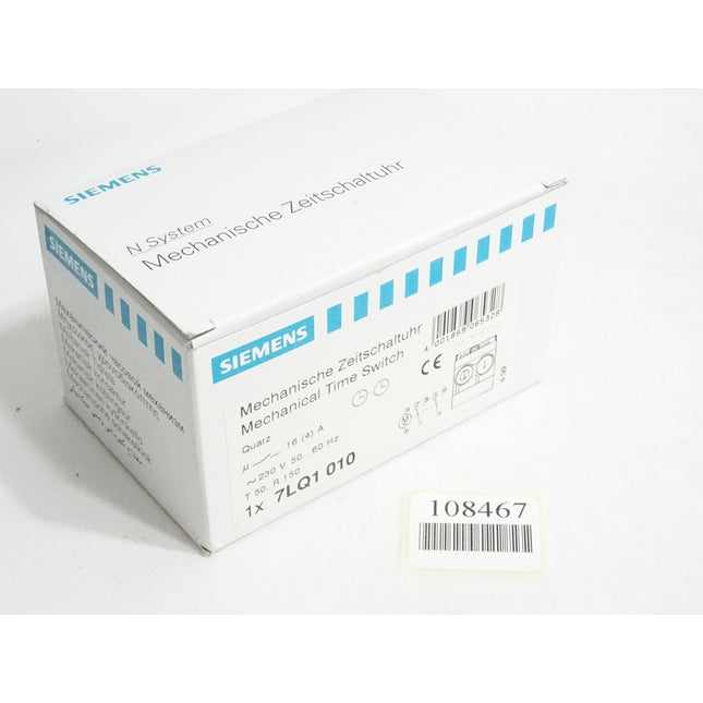 Siemens Mechanische Zeitschaltuhr 7LQ1010 / Neu OVP - Maranos.de