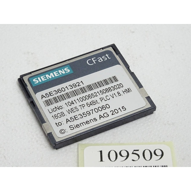 Siemens 6ES7648-2BF10-0XJ0 6ES7 648-2BF10-0XJ0 SIMATIC CFAST-Speicherkarte 16 GB - Maranos.de