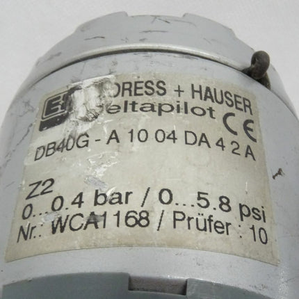 Endress + Hauser Deltapilot DB40G // DB40G-A1004DA42A - Maranos.de
