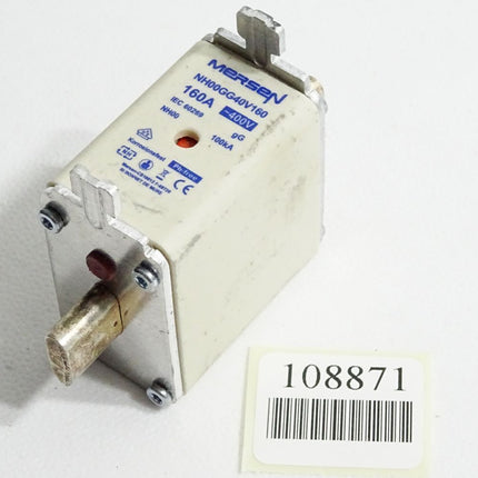 Mersen Sicherung NH00GG40V160 160A 400VAC NH00 100kA - Maranos.de