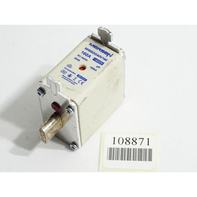 Mersen Sicherung NH00GG40V160 160A 400VAC NH00 100kA - Maranos.de