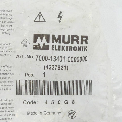 Murr Elektronik 7000-13401-0000000 Buchse M12 gerade 4227621 Steckverbindung neu-OVP - Maranos.de