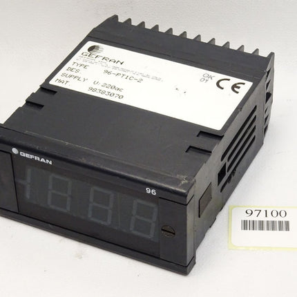 Gefran 96-PT1C-2 Temperaturanzeige - Maranos.de