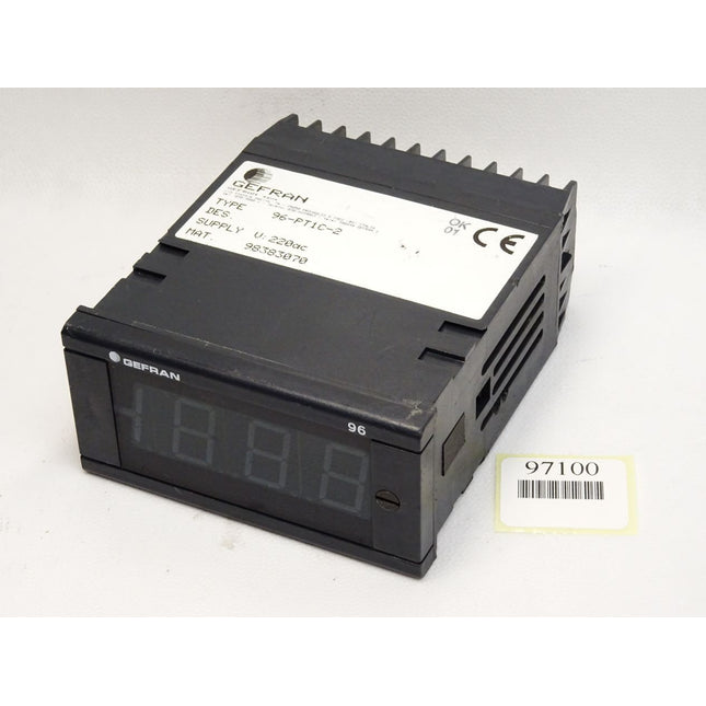 Gefran 96-PT1C-2 Temperaturanzeige - Maranos.de