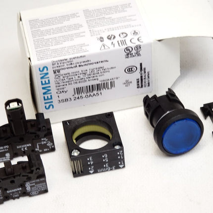 Siemens Drucktaster blau 3SB3245-0AA51 / Neu OVP - Maranos.de