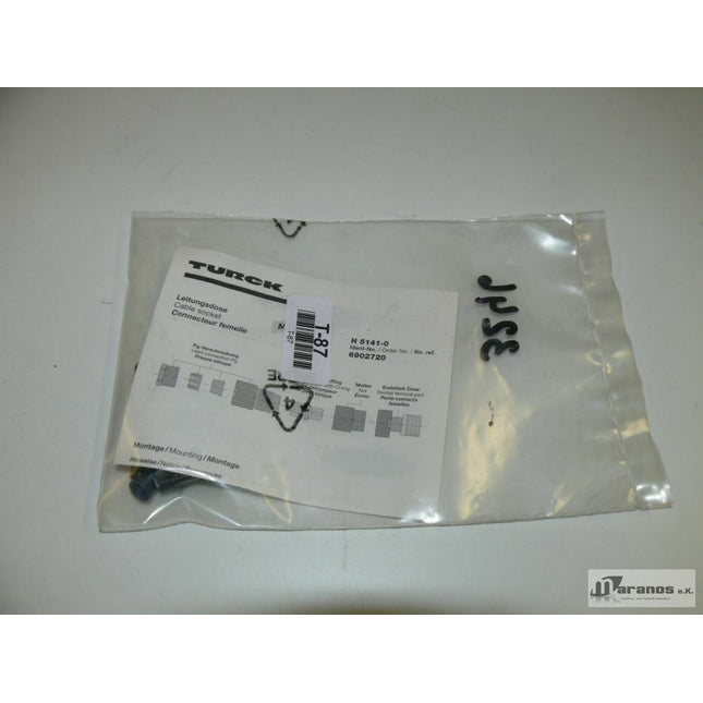 Turck H 5141-0 / 6902720 Sensor Cable Male Connector - Maranos.de