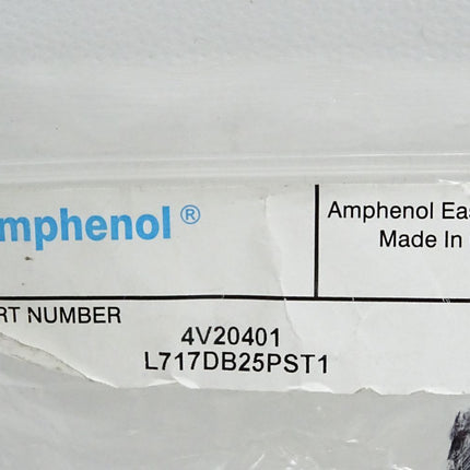 Amphenol 4V20401 L717DB25PST1 D-Sub-Standard-Steckverbinder / Neu OVP - Maranos.de