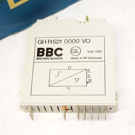 BBC Brown Boveri GH R521 0000 VO / GHR5210000 / Inhalt : 10 Stück / Neu OVP - Maranos.de