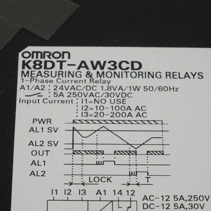 Omron K8DT-AW3CD Measuring & Monitoring Relays neu-OVP - Maranos.de