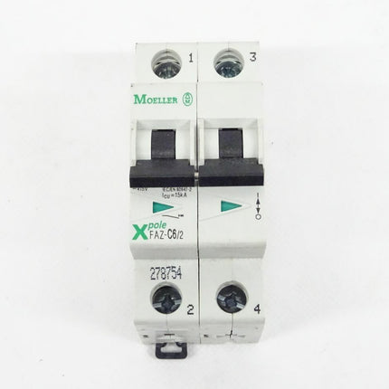Klöckner Moeller FAZ-C6/2 Leistungsschutzschalter Schütz - Maranos.de