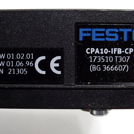 Festo 173510 CPA10-IFB-CP + 173520 Ventilinsel CPA10-VI + 173449 173451 173452 - Maranos.de