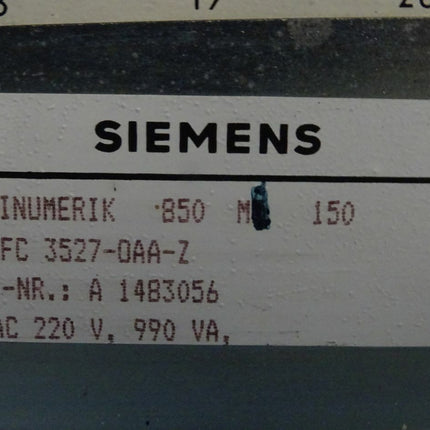 Siemens 6FC3527-0AA-Z Sinumerik 850 Rack 6FC3 527-0AA-Z leer - Maranos.de