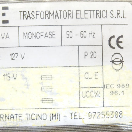 TE Trafo Monophase 300VA 127V/115V / Ingersoll Rand 22010433 24SPI599 - Maranos.de