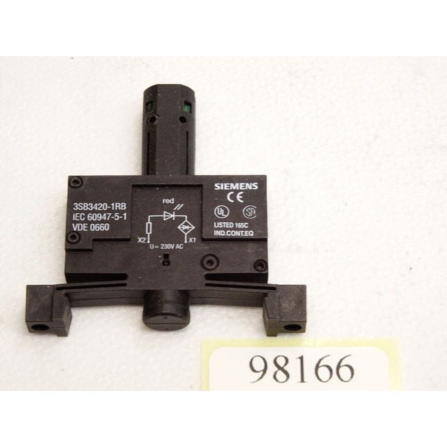 Siemens Lampenfassung 3SB3420-1RB 3SB3 420-1RB / Neu - Maranos.de