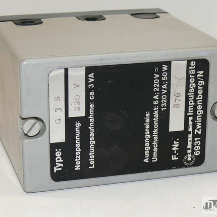 Kübler Impulsgeräte G35 Gigatronic 876 220V - Maranos.de