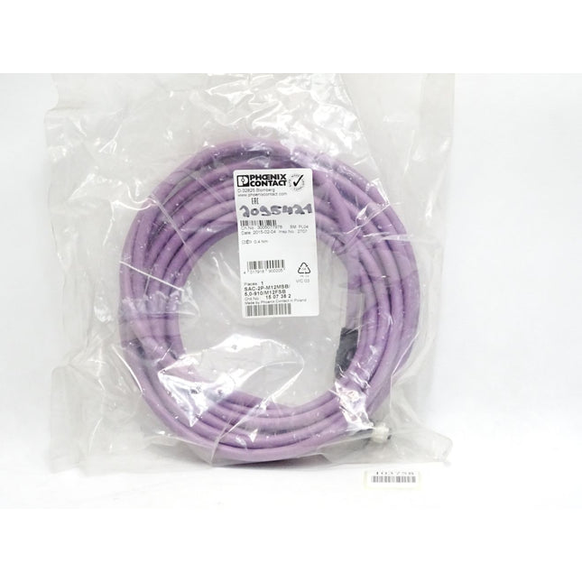 Phoenix Contact 1507382 SAC-2P-M12MSB/ 5,0-910/M12FSB Bussystem-Kabel / Neu OVP - Maranos.de