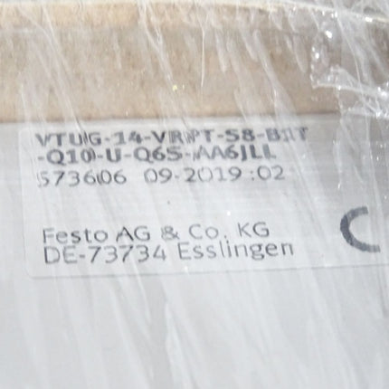Festo Ventilinsel VTUG-14-VRPT-S8-B1T-Q10-U-Q6S-AA6JLL 573606  573939 VAEM-L1-S-16-PT / Neu - Maranos.de