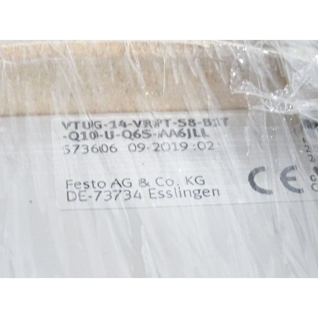 Festo Ventilinsel VTUG-14-VRPT-S8-B1T-Q10-U-Q6S-AA6JLL 573606  573939 VAEM-L1-S-16-PT / Neu - Maranos.de