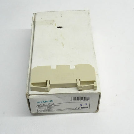 Siemens 8WA1011-1MH15 / 8WA1 011-1MH15 Messtrennklemme Thermoplast Schraubanschluss beidseitig mit Prüfbuchse, 8mm, Gr. 6 - Maranos.de