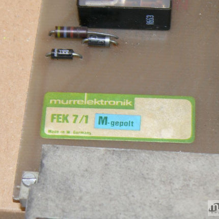 Murr Elektronik FEK 7/1M Relaiseuropakarte  Relais Karte - Maranos.de